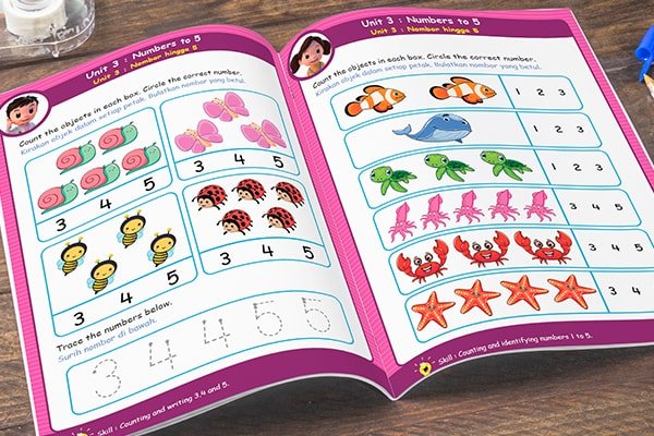 Math Program For Kindergarten - Euler Maths Activity Books | ALFAandFriends